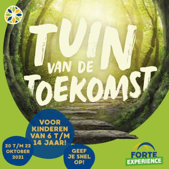 Komende herfstvakantie: Tuin van de Toekomst opnieuw! Komende herfstvakantie: Tuin van de Toekomst opnieuw!