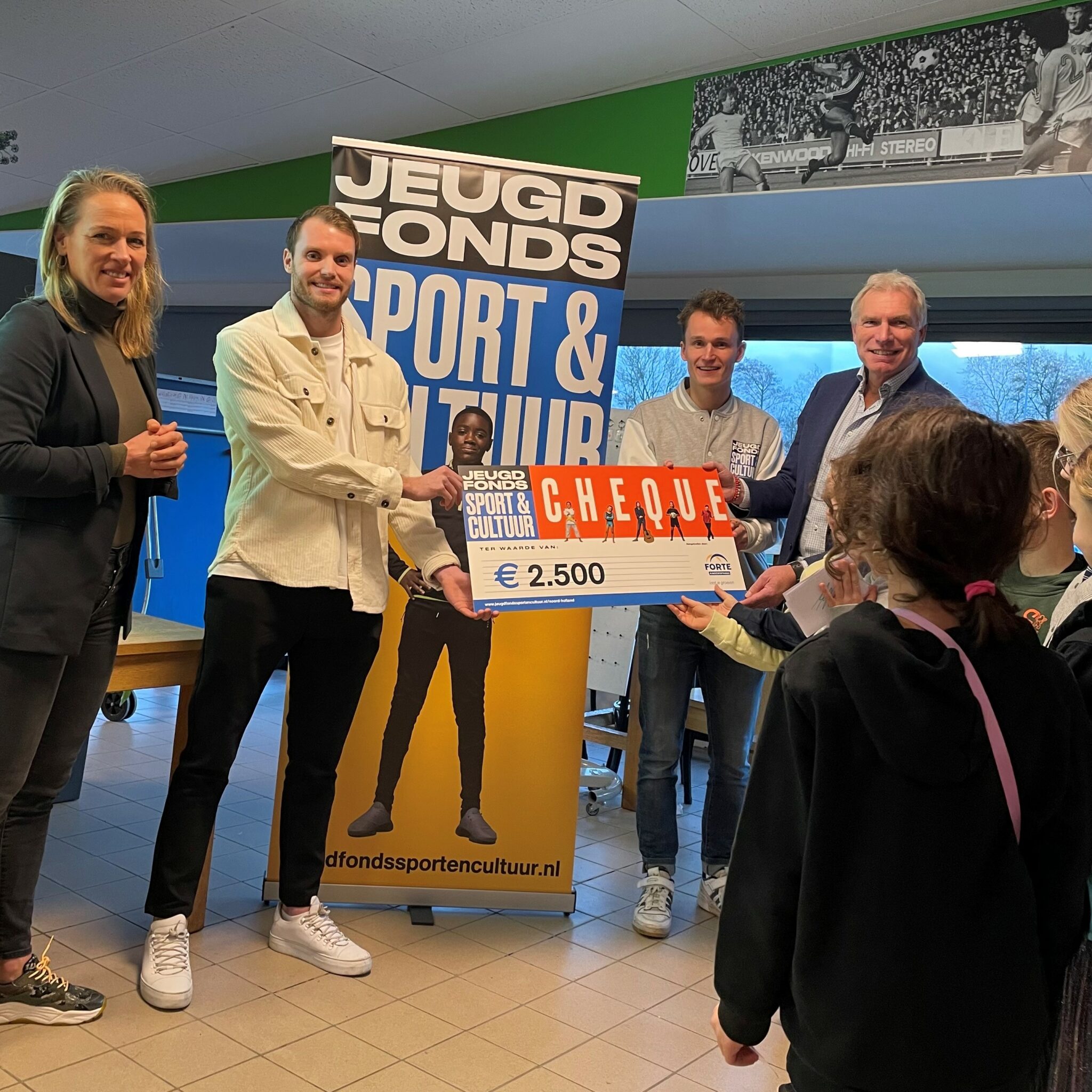 Forte steunt Jeugdfonds Sport & Cultuur