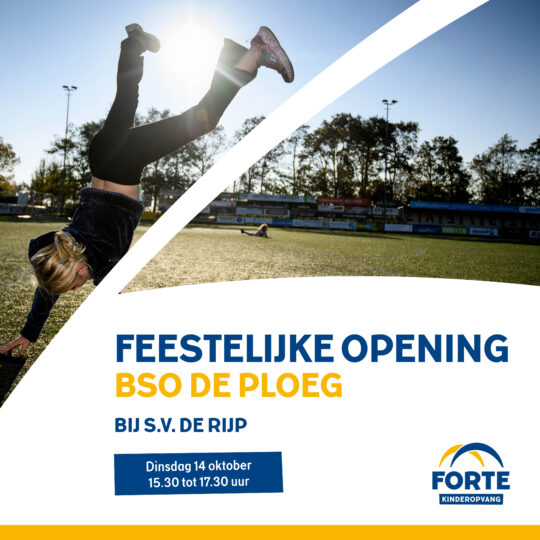 Nieuw in De Rijp: feestelijke opening van BSO De Ploeg!