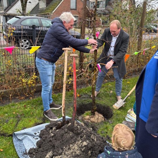 Samen bomen planten op Nationale Boomfeestdag 2025