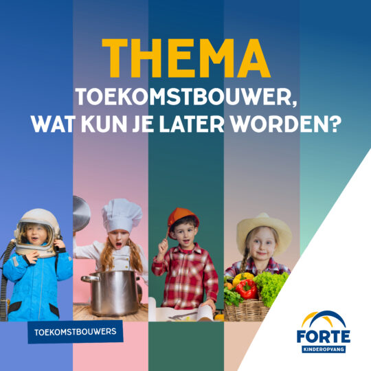 Thema Toekomstbouwer, wat kun je later worden?