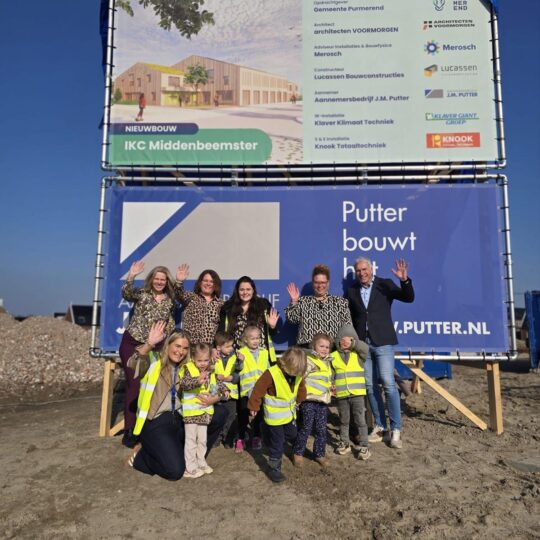 De bouw van Kindcentrum De Keyser is gestart!