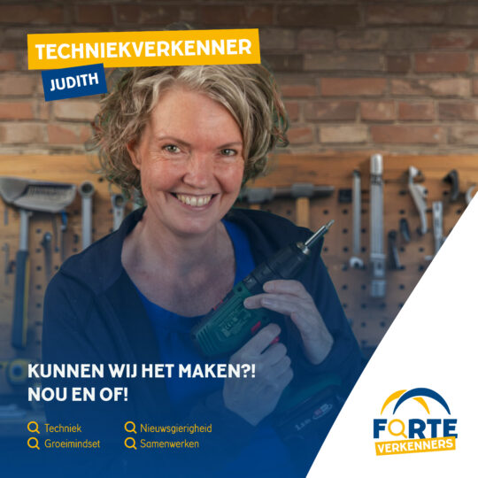 Forte Verkenners | Techniekverkenner Judith