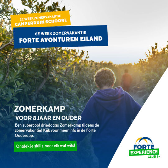 Forte Zomerkamp zomervakantie 2026