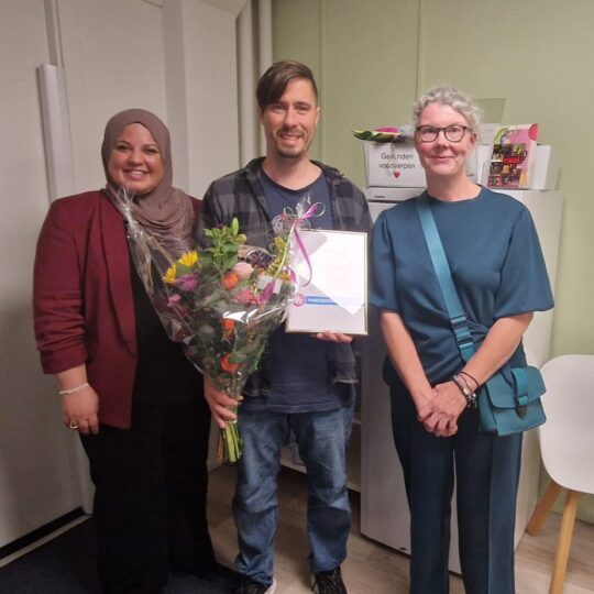 Patrick wint landelijke waarderingsaward!