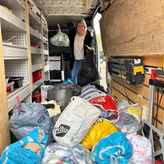 Van een eerste rompertje naar volle inzamelcontainers