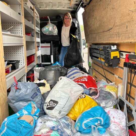 Van een eerste rompertje naar volle inzamelcontainers